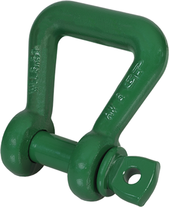 Green Pin Synthetic Sling Shackles – Screw Pin